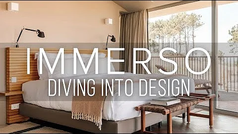 The best design hotel in Ericeira. Overview of the Immerso Hotel's architecture and interior design