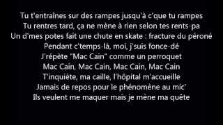 Video thumbnail of "Nekfeu - Ma dope ft. S Pri  Noir (Paroles/Lyrics) HD #EXCLU"