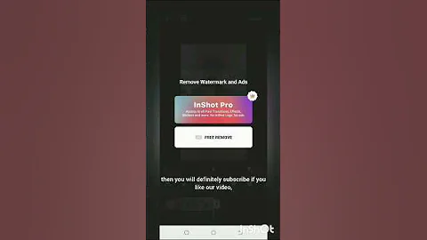 simple way😯HOW TO REMOVE WATERMARK FROM INSHOT APP (FREE VERSION) *NewUpdate*