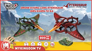 Đồ chơi VECTO | Drone Khủng Long Pterosaur điều khiển từ xa