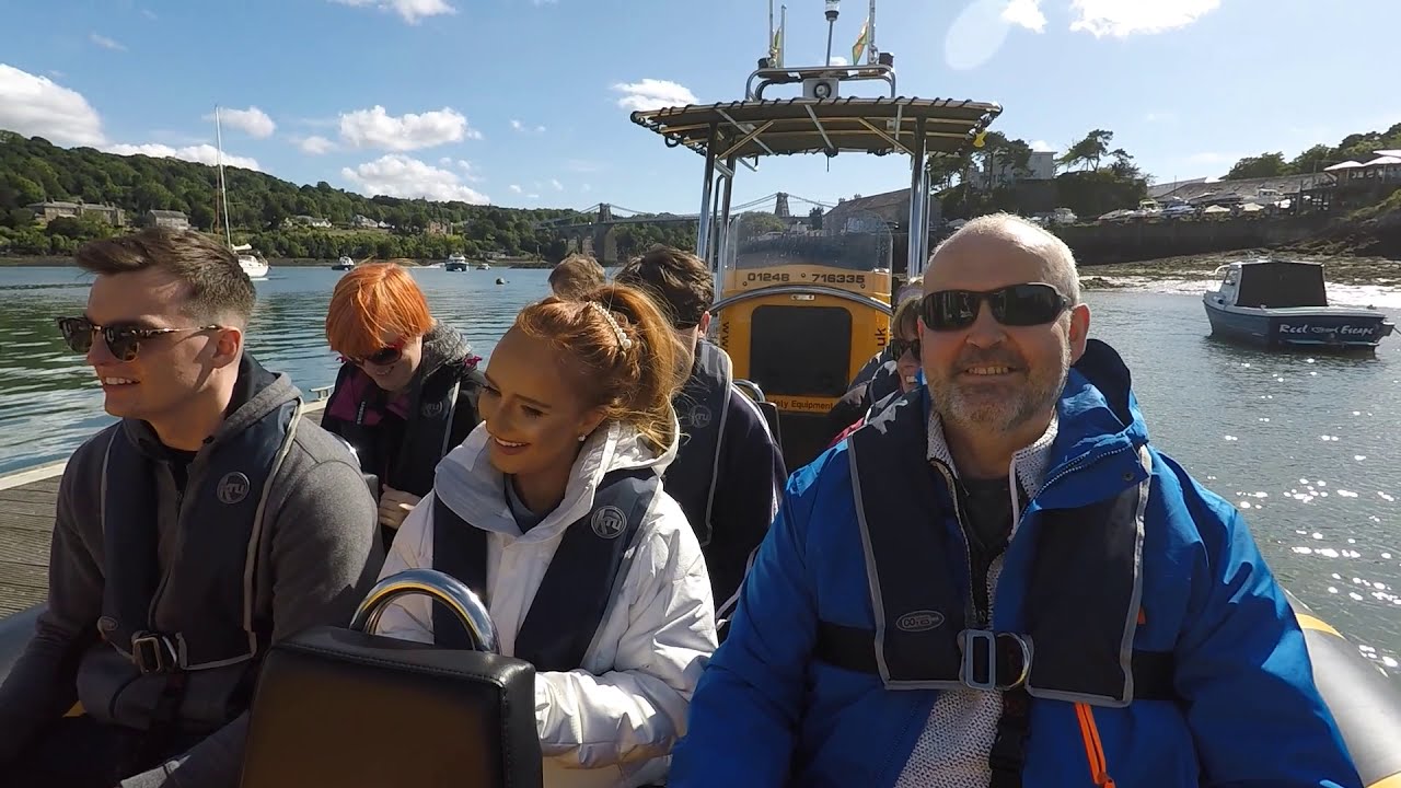 Menai Rib Menai RIB Ride to Puffin Island - YouTube
