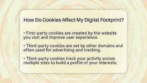 How Do Cookies Affect My Digital Footprint? | Minimalist Home Life