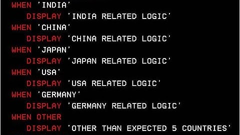 COBOL EVALUATE Statement - Explained with real time examples