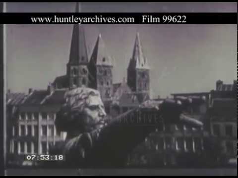 Ghent Belgium, 1940s - Film 99622