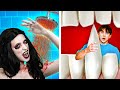 How to Become a Vampire | From Nerd to Popular Vampire Extreme Makeover by Zoom GO!