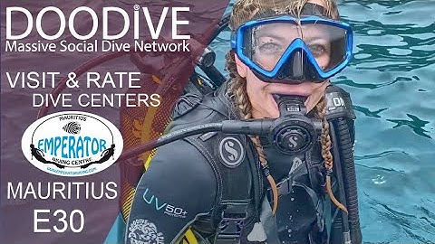MAURITIUS DIVING E30 - Visit & Rate Emperator Dive Center - Djabeda Wreck Coin de Mire. MAURICE