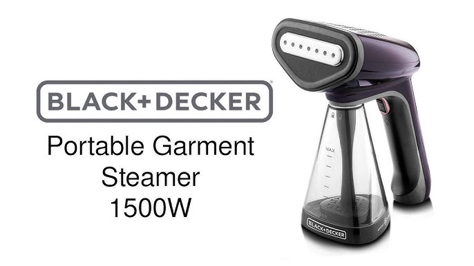 Black & Decker Handheld Garment Steamer HST1500-B5