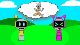 Incredibox Sprunki Meeting In Line For Coffee Funny Animation