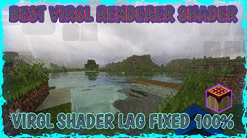 Pojav Launcher Best Virgl Renderer Shader ! | Electro7YT  ✔️