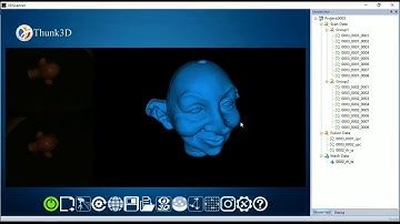 Thunk3D desktop 3D scanner Cooper