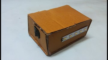 How to Make Rechargeable LED Emergency Light At Home