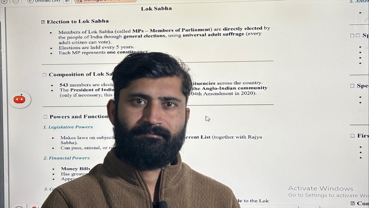 Ajhar R Polity by Ajhar sir (part 3) - YouTube