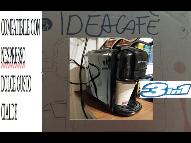 Macchina Caffe MultiCapsula OMNIA con Moduli Nespresso e Dolce Gusto  Inclusi