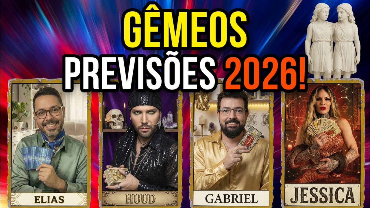 GÊMEOS ♊ 4 TARÓLOGOS CONFIRMAM: O CONTRATO MILIONÁRIO CHEGOU E A VIDA MUDOU! PREVISÃO 2026