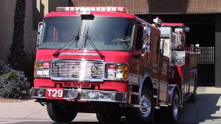 LAFD Light Force 29 & Plug Buggy Responding