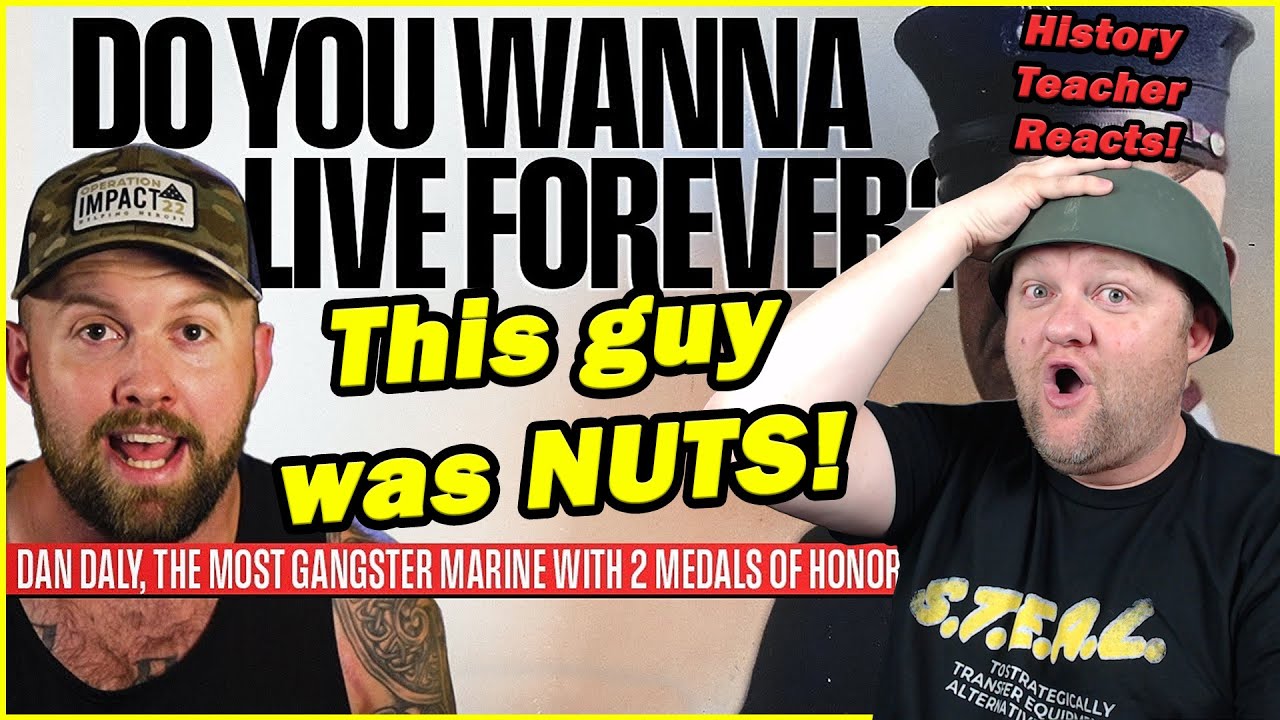 The Most Gangster Marine Of All Time - Dan Daly | The Fat Electrician |  History Teacher Reacts