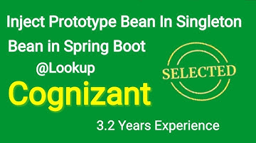 Inject Prototype Bean In Singleton Bean | @Lookup Example In Spring Boot