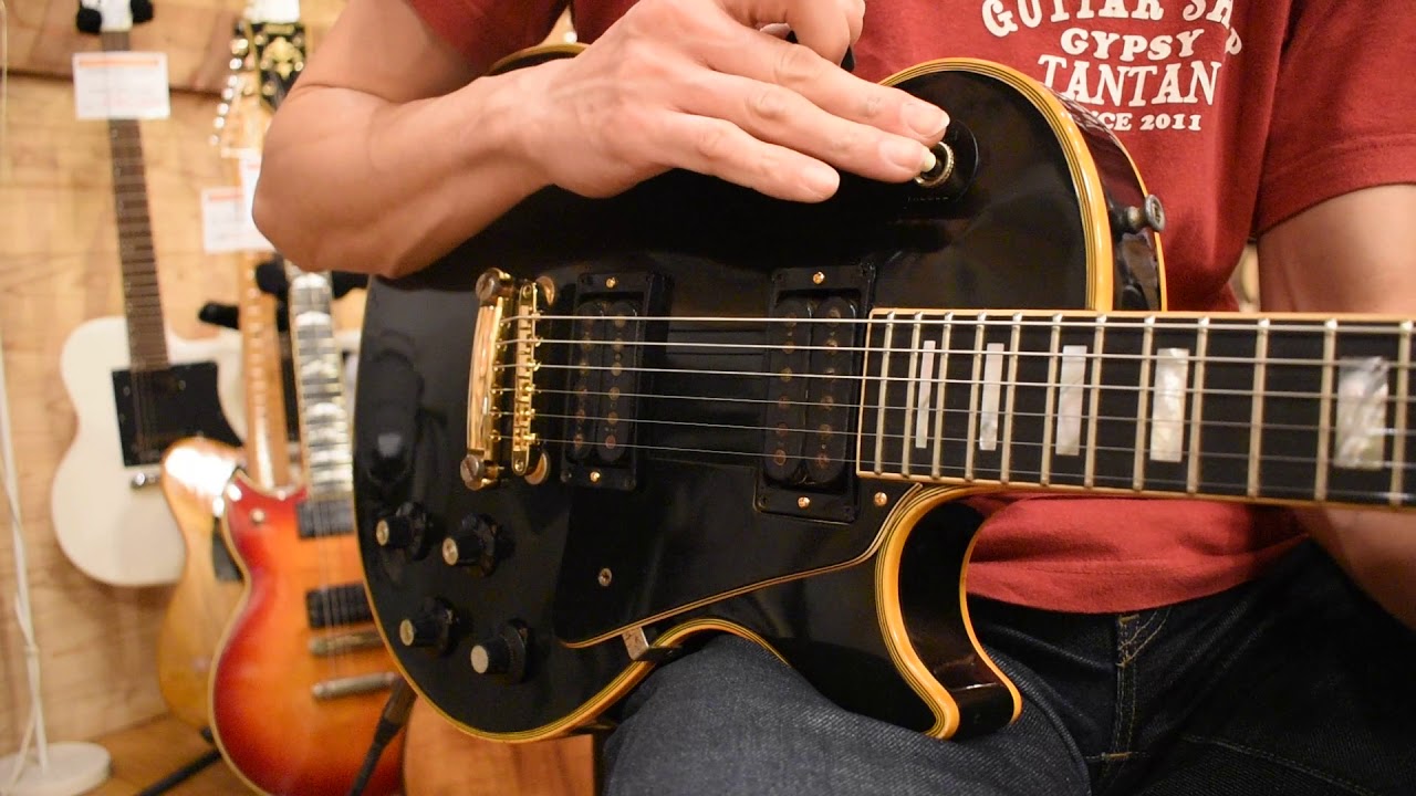 ☆HOLD☆Gibson Les Paul Custom Black【1974年製