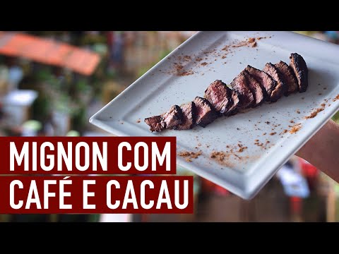 Vídeo: Bife à Milanesa Com Café E Cacau