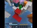 Insane block extension clutch in minecraft