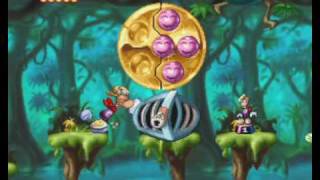 Rayman [Sega Saturn] - Pink Plant Woods try 2