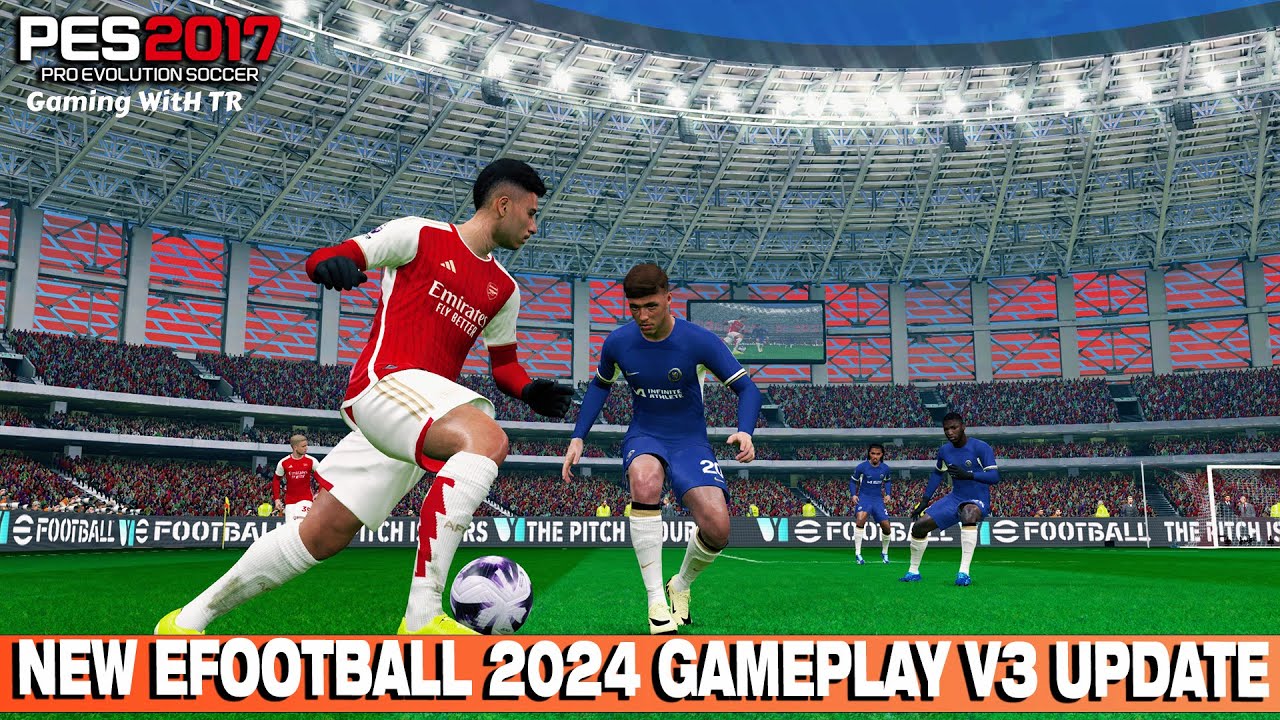 PES 2017 NEW EFOOTBALL 2024 GAMEPLAY V3 UPDATE - YouTube