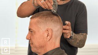 He Got a Buzz Cut #3 on Top with Skin Fade *FULL BUZZ CUT HAIRCUT TUTORIAL*