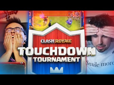 LAS MEJORES CARTAS EN TOUCHDOWN CON WILLYREX | Clash Royale