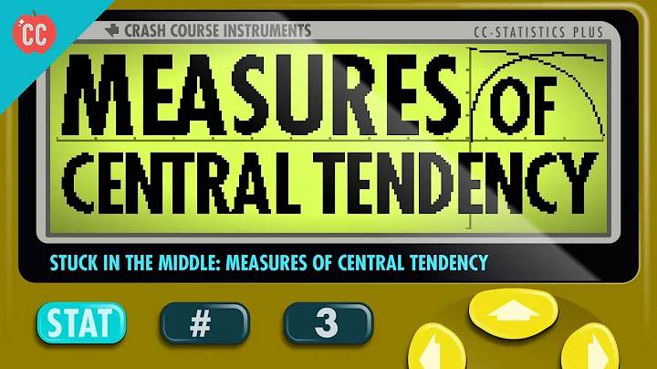 Mean, Median, and Mode: Measures of Central Tendency: Crash Course Statistics #3