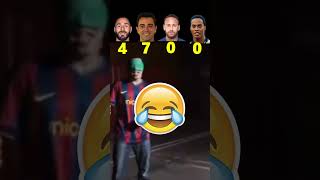 Neymar Vs Benzema Vs Xavi Vs Ronaldinho | Blindfold Juggling #shorts