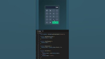 Build a Basic Calculator Using HTML, CSS & JavaScript | Full Code Explained