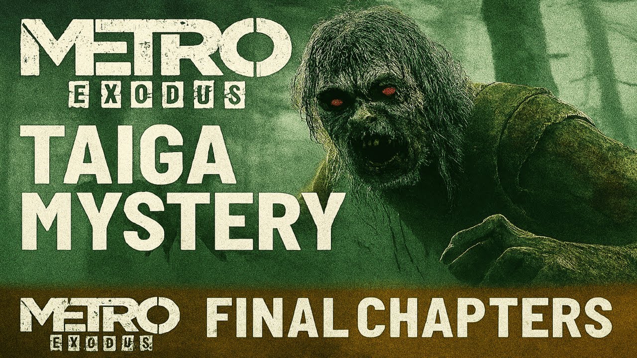 🔴 Metro Exodus  Taiga Forest Mystery 🌲🗡️ Stealth, Story & Survival