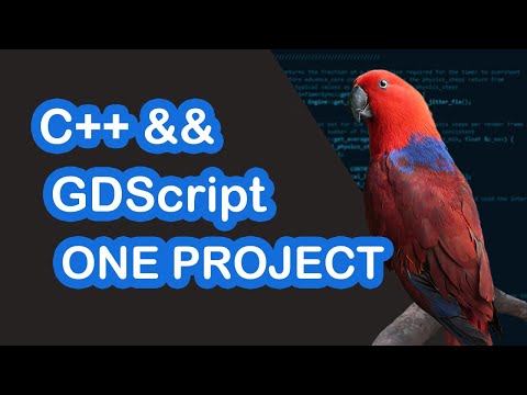 C++ && GDScript in a Single Project Setup | Tutorial Part 7