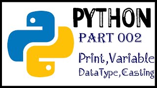 Python Print Variable Data Type Casting Part 2