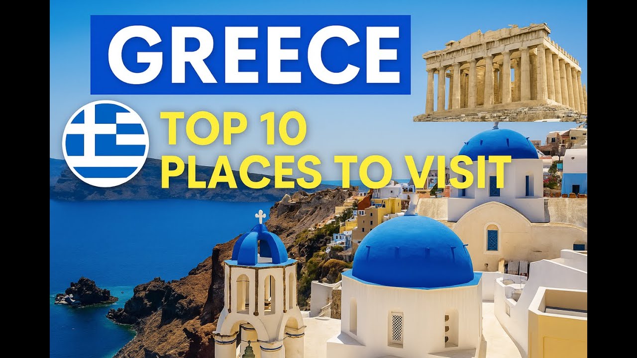 Greece - Top 10 Places to Visit | Islands, Ancient Ruins & Mediterranean Magic