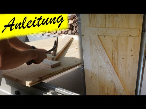 Video: Wie erstelle ich ein Holztor mit eigenen Händen?