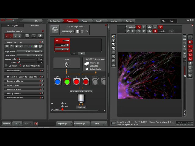 Leica LAS X Software: Interface Quick Overview - YouTube