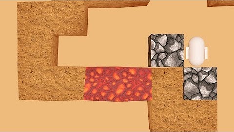 Procedural lava mesh (using Godot SurfaceTool) - Marcos