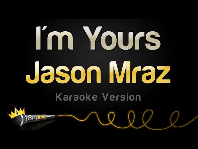 Jason Mraz - I'm Yours (Karaoke Version) class=