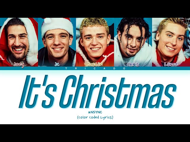 NSYNC - It's Christmas (Color Coded Lyrics) - YouTube