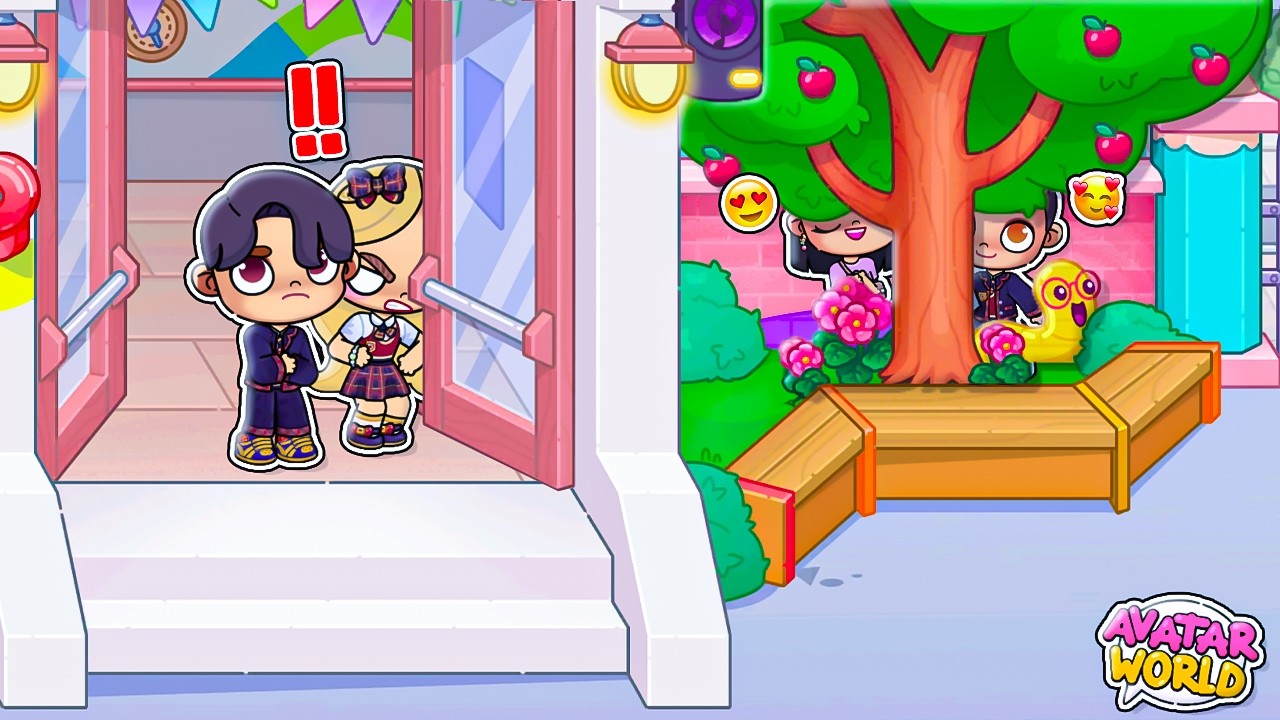 EVA ET HERCULES ESPIONNENT LE COUPLE ADAM ET ALICE DANS AVATAR WORLD ! MISS QUEEN 👑