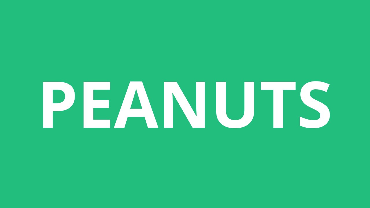 How To Pronounce Peanuts - Pronunciation Academy - YouTube