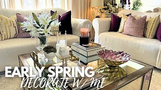 Easter Spring Decorate with me/ Livingroom Refresh #homedecor #trending #home #easterlivingroom