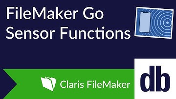 FileMaker Go Sensor Functions