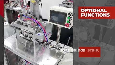 Automatic mask earloop ultrasonic welding machine