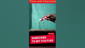 🧚‍♀️🧚‍♂️Tricks With Matchstick #shorts #viral #experiment
