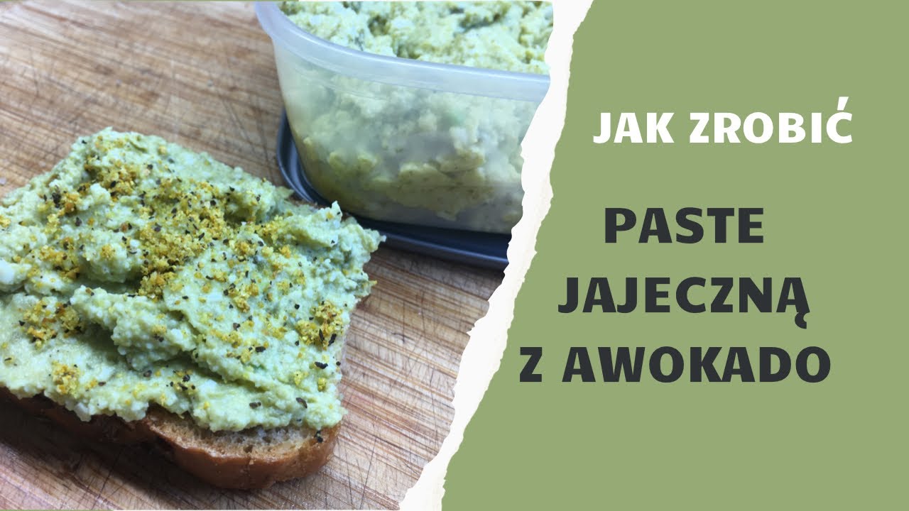 Pasta jajeczna z awokado Thermomix / na śniadanie Wielkanocne