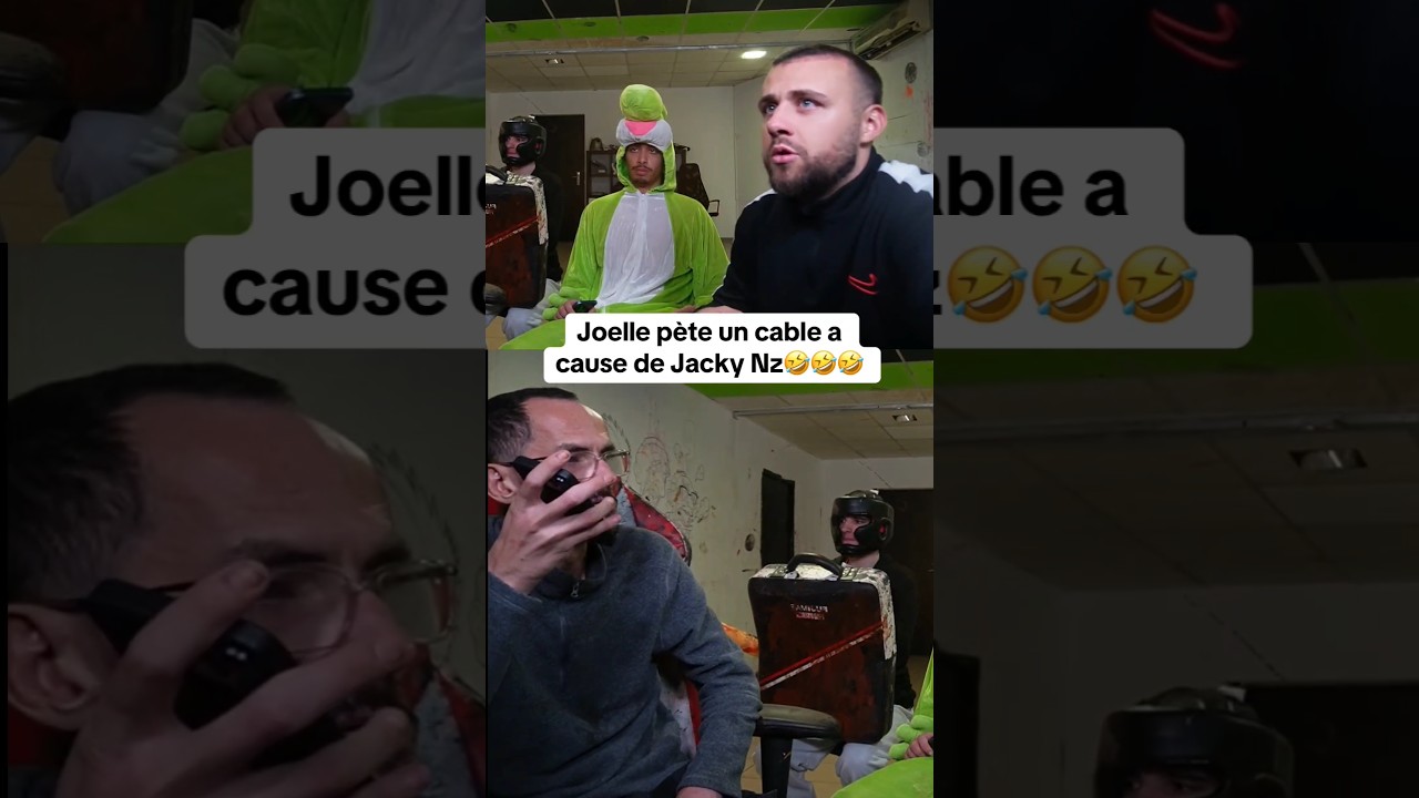 Joëlle en colère à cause de Jacky 😂🤣 : 