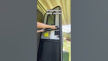 Upgrade your RV screen door with this all aluminum handle crossbar!  #safoner #rvaccessories