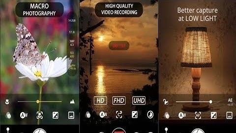 Top 10 Best Professional DSLR Camera Apps for Android 2020